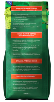 RAINFOREST BLEND DECAF COFFEE 12OZ