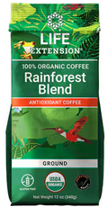 RAINFOREST BLEND GROUND COFFEE 12OZ