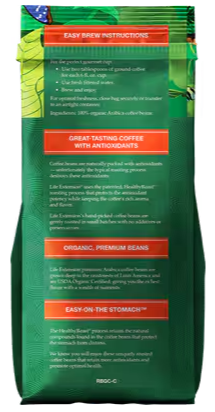 RAINFOREST BLEND GROUND COFFEE 12OZ