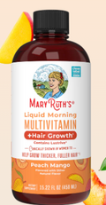 LIQUID MORNING MULTIVITAMIN +HAIR GROWTH 15.22 FL OZ PEACH MANGO