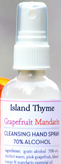 HAND SANITIZER- GRAPEFRUIT MANDARIN