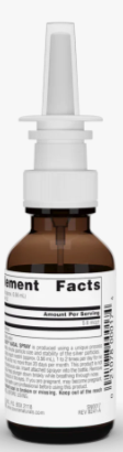 SILVER NASAL SPRAY 1 FL OZ