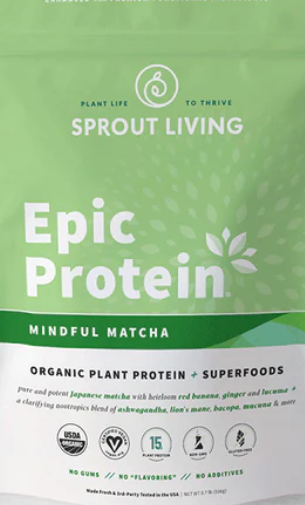 MINDFUL MATCHA ORGANIC PLANT PROTEIN 1.3OZ