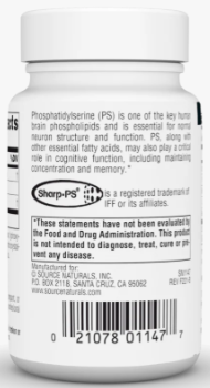 PHOSPHATIDYL SERINE 100 30 C