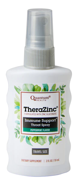 THERAZINC THROAT SPRAY PEPPERMINT 2OZ
