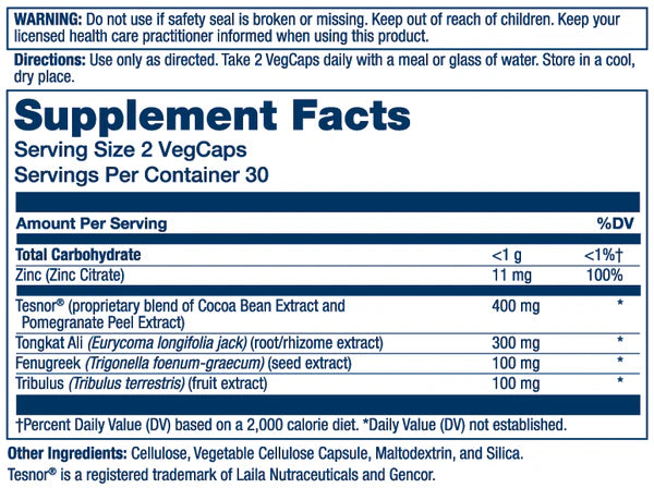 TESTOSTERONE SUPPORT 60 C