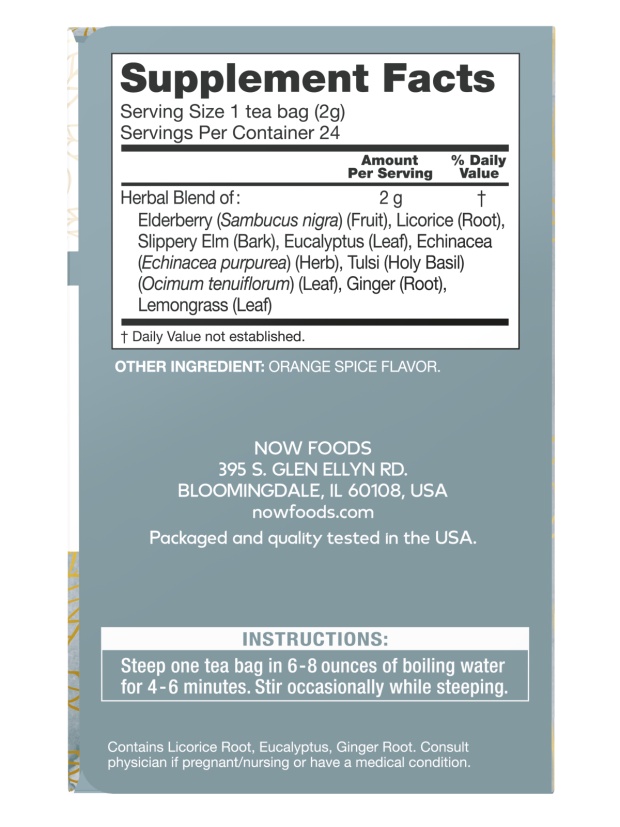 TLC THROAT & LUNG CARE 24 TEA BAGS