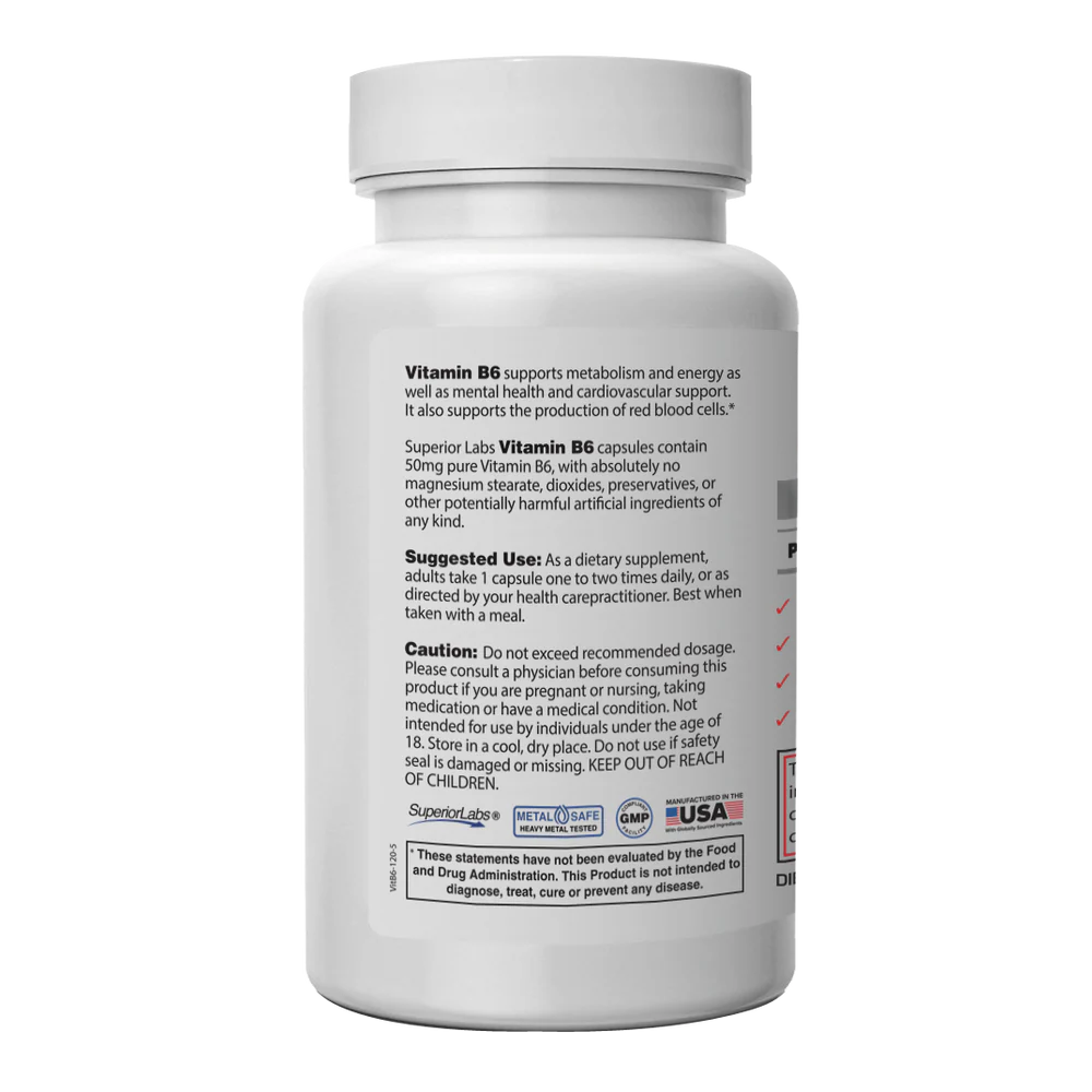 VITAMIN B6 120VC