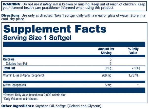 DRY FORM VITAMIN E 50C