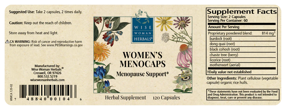 WOMEN’S MENOCAPS 120 VC