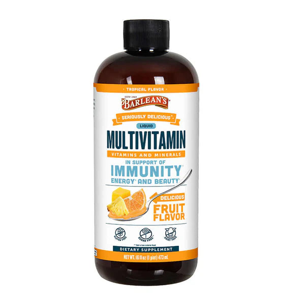 SERIOUSLY DELICIOUS LIQUID MULTIVITAMIN 16 OZ FRUIT FLAVOR