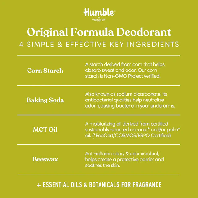 DEODORANT BERGAMOT AND GINGER 2.5 OZ