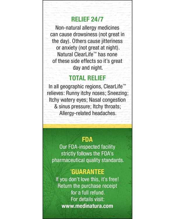 CLEARLIFE ALLERGY TABLETS EXTRA STRENGTH