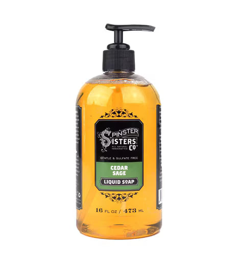 LIQUID SOAP CEDAR SAGE 16 FL OZ