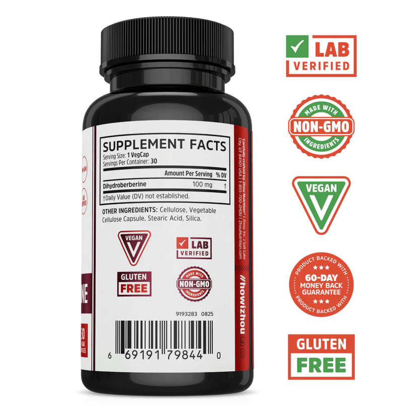 DIHTDROBERBERINE 100 MG 30VC