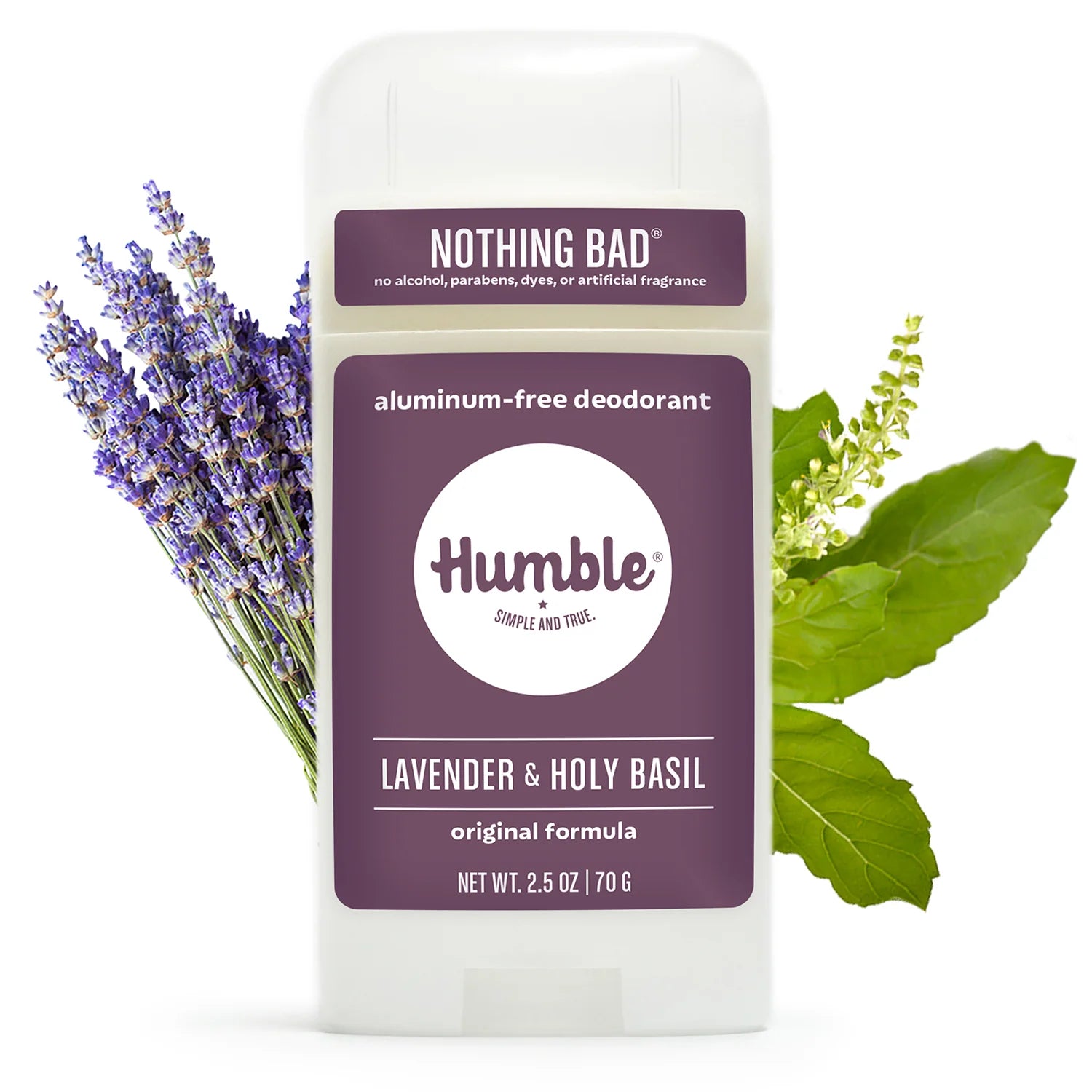 DEODORANT LAVENDER & HOLY BASIL 2.5 OZ