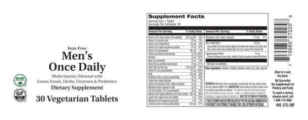 MEN’S ONE DAILY 30 TAB