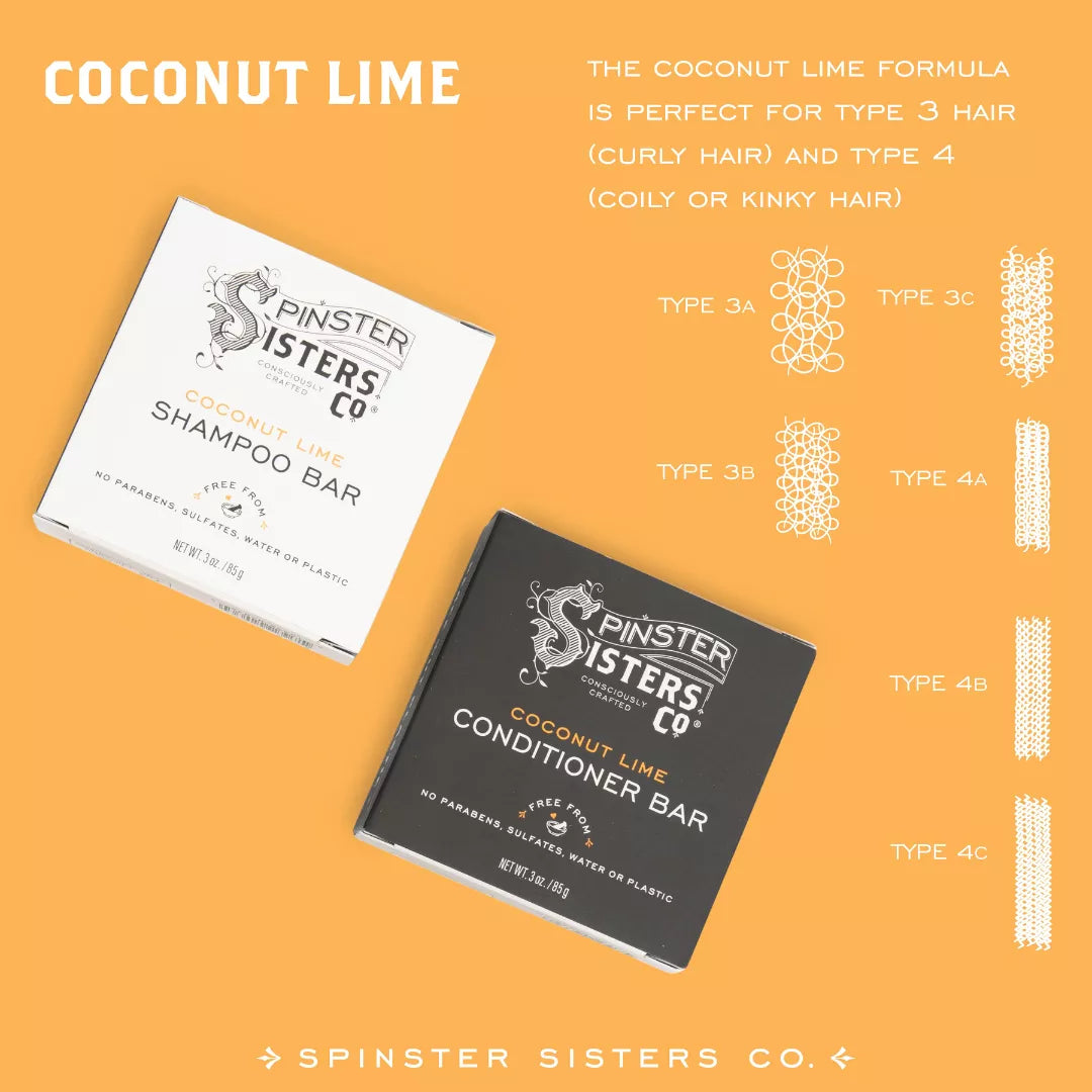 COCONUT LIME SHAMPOO BAR