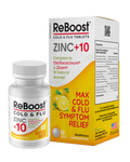 REBOOST COLD AND FLU TABLETS ZINC+10 60T
